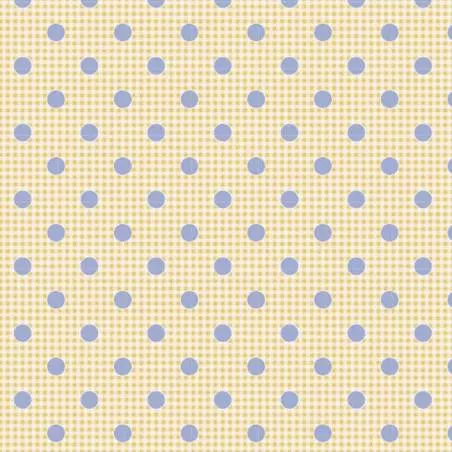 Tilda 110 Happy Campers Gingdot Eggnog Tilda Fabrics - 1