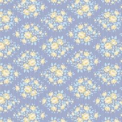 Tilda 110 Happy Campers Marylou Blue Tilda Fabrics - 1