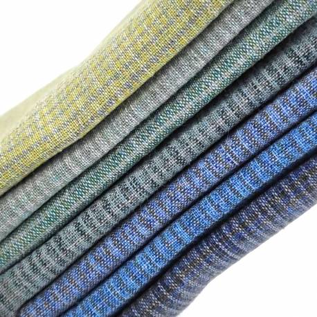 Pacchettino Giapponese, 7 Tessuti 33 x 35 cm, Blu Menta Giallo Roberta De Marchi - 1 Pacchettino Giapponese, 7 Tessuti 33 x 35 cm, Blu Menta Giallo Roberta De Marchi - 1