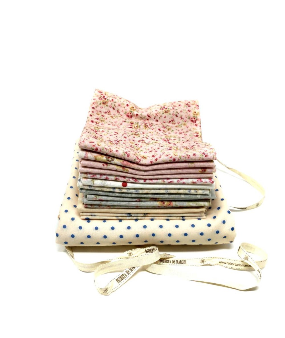 Kit di Tessuti per il Durham Stars Quilt Roberta De Marchi - 4