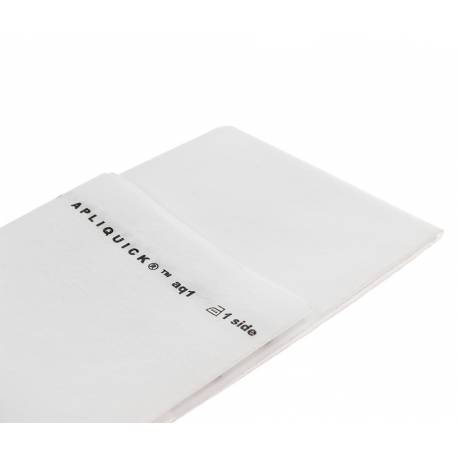 Apliquick, Fliselina Termoadesiva 90x100cm per Tecnica Appliquè su Tessuto Apliquick - 1 Apliquick, Fliselina Termoadesiva 90x100cm per Tecnica Appliquè su Tessuto Apliquick - 1