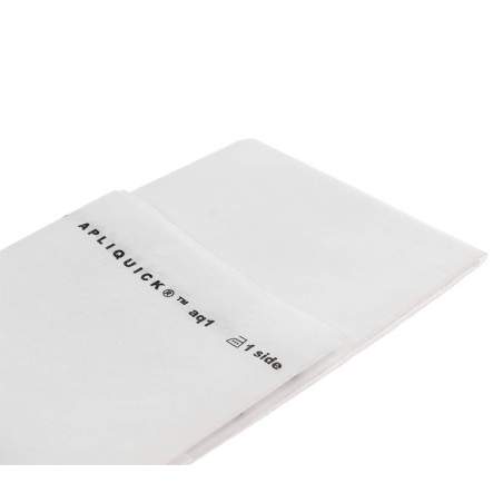 Fliselina Termoadesiva per Tecnica Apliquick, 100 x 90 cm - FUSIBLE STABILIZER Apliquick - 1