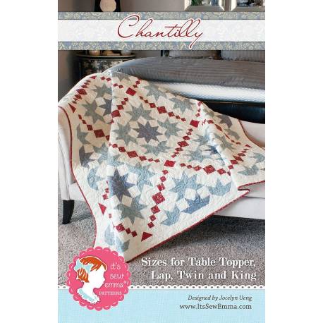 Chantilly Quilt - Cartamodello Patchwork in varie misure It's Sew Emma - 1