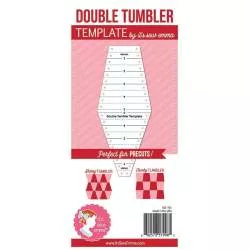 Double Tumbler - Template Patchwork Doppio Bicchiere It's Emma - 2