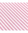 Tessuto Sostenuto Tinto in Filo a Righe Rosa e Bianche, h150 Roberta De Marchi - 2