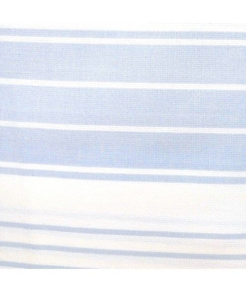 Tessuto Sostenuto Tinto in Filo a Righe Azzurre e Bianche, h140