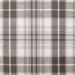 Tessuto Tinto in Filo in tonalità di Grigio con Quadretti, h160 Roberta De Marchi - 1