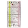 Guidelines Ruler 6in x 12in - Righello con guida e salva dita Guideline 4 Quilting - 1