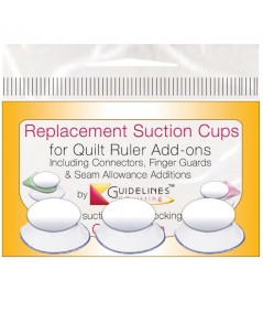 Replacement Suction Cups - Ventose di ricambio - 3pz Guideline 4 Quilting - 1