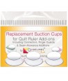 Replacement Suction Cups - Ventose di ricambio - 3pz Guideline 4 Quilting - 1