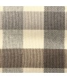 Tessuto Sostenuto Crema, Beige e Grigio a Quadrettiper Arredamento Stim Italia srl - 2