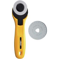 Olfa OLFA rotary cutter yellow, 45mm Olfa - 1