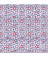 Tilda 110 Bon Voyage Allison Blue, Tessuto piccoli Fiori su Blu Tilda Fabrics - 1