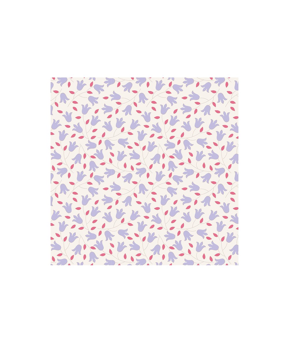 Tilda 110 Sophie Blue, Tessuto Fiori Blu Tilda Fabrics - 1