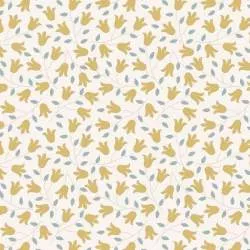 Tilda 110 Sophie Dijon, Tessuto Fiori Giallo Senape Tilda Fabrics - 1