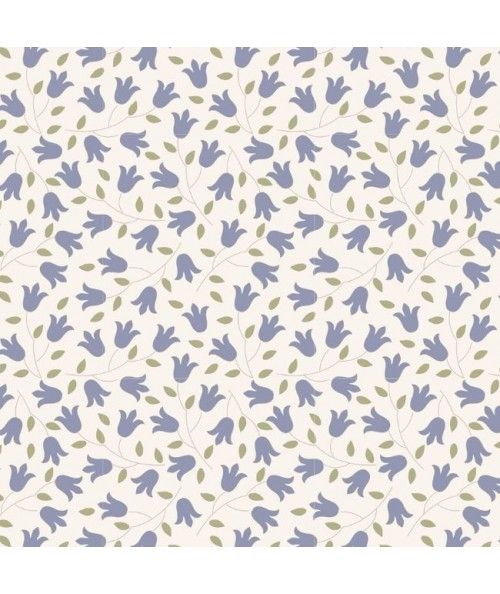 Tilda 110 Sophie Slate, Tessuto Fiori Blu Ardesia Tilda Fabrics - 1