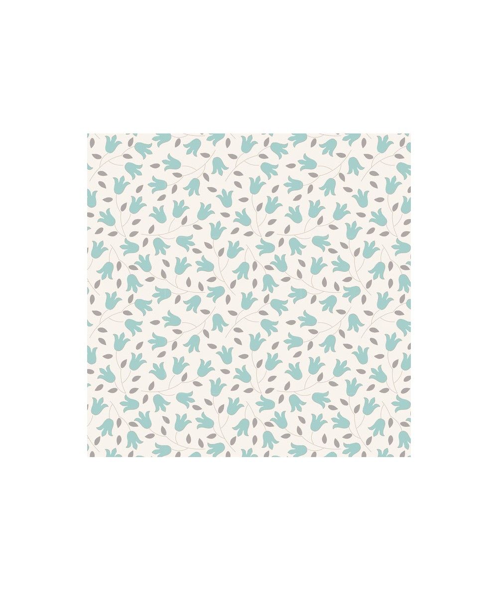 Tilda 110 Sophie Teal, Tessuto Fiori Ottanio Tilda Fabrics - 1