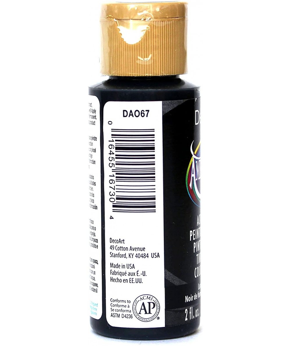 DecoArt Americana Pittura Acrilica Lamp Ebony Black, Nero Fumo DecoArt - Americana - 3