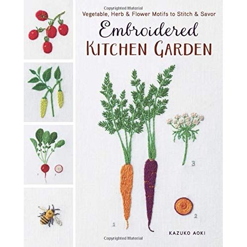 Embroidered Kitchen Garden, Kazuko Aoki Zakka Workshop - 1