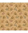 Henry Glass Spiced 108 Beige, Tessuto per Retro Quilt Beige con Piante e Cuori Henry Glass - 1