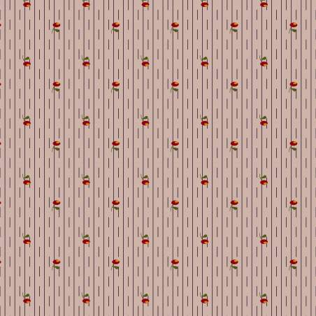 EQP Past & Present - Posies - Light Taupe EQP Textiles - Ellie's Quiltplace - 1