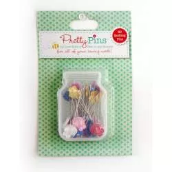 Pretty Pins - 60 Spilli per Quilting - 0.7 x 45 mm Realy Blake - 1