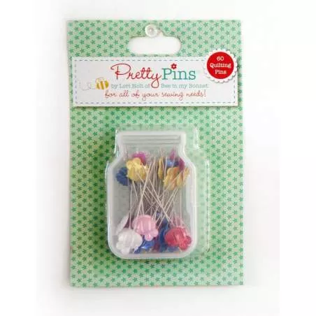 Pretty Pins - 60 Spilli per Quilting - 0.7 x 45 mm Realy Blake - 1