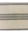 Mas d'Ouvan, Tessuto misto Lino Beige con Righe Grigie e Nere Mas D’Ouvan - 1