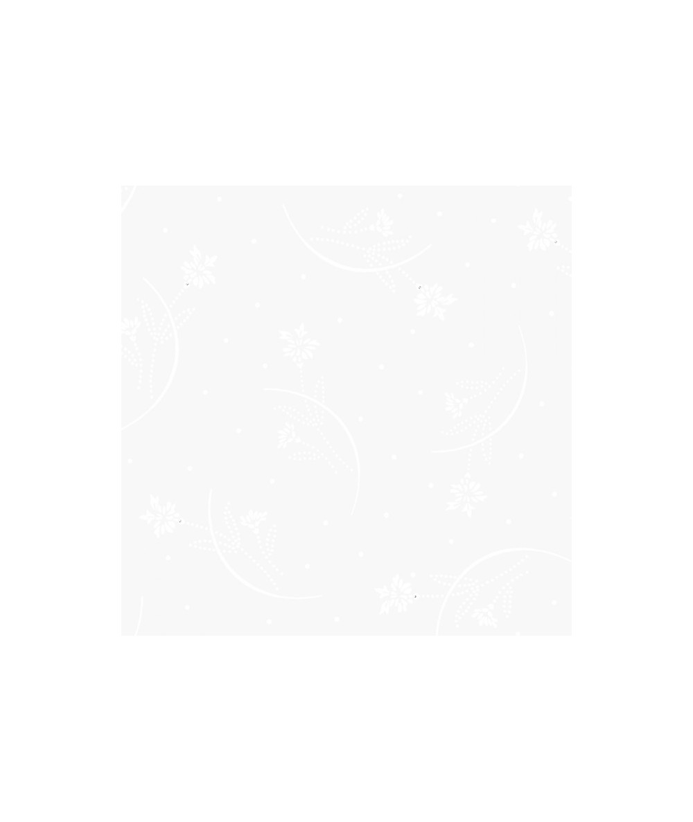 Maywood Studio Solitaire Whites, Tessuto Bianco Ottico con Fiori Bianchi Maywood Studio - 1