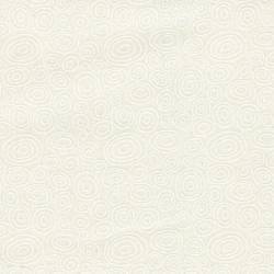 P&B Textiles Ramblings, Tessuto Bianco Panna con Cerchi Bianchi P&B Textiles - 1