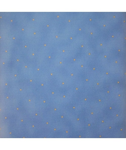 Maywood Studio Simpatico, Tessuto Azzurro Sfumato a Pois Maywood Studio - 1