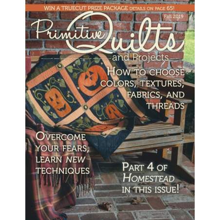 Rivista Primitive Quilts & Projects - Fall 2019 Homespun Media - Good Harbor Media - 1