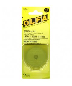 2 Lame da 45 mm per Taglierine Rotanti - OLFA Olfa - 1