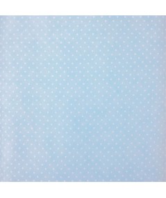 Moda Fabrics Essential Dots - Tessuto Celeste Sfumato a Pois Moda Fabrics - 1