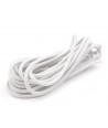 Nastro Elastico Cordonato da 2 mm - Bianco Le Antiche Mercerie - 1