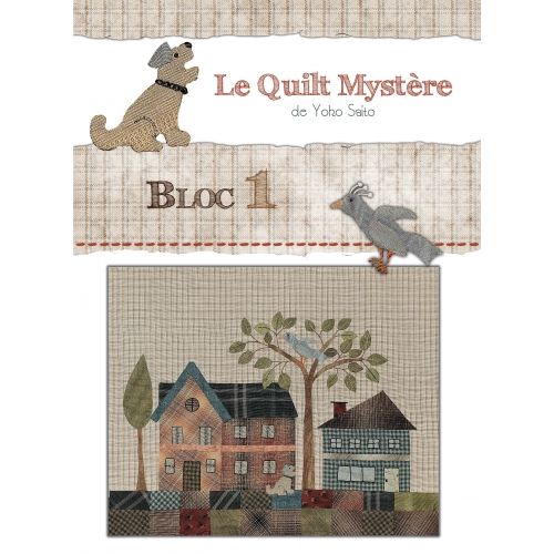 Mystery Quilt - Houses by Yoko Saito QUILTmania - 3