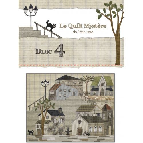Mystery Quilt - Houses by Yoko Saito QUILTmania - 9