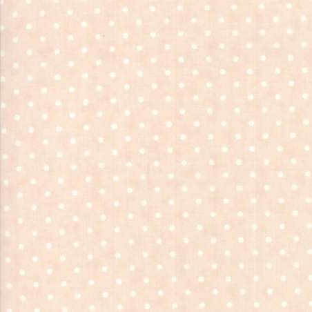 Moda Fabrics Poetry Prints, Tessuto Rosa a Pois Moda Fabrics - 1