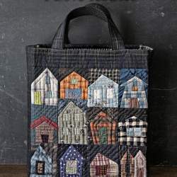 I Love Houses - Kit per realizzare la borsa con le casette - Village Tote Roberta De Marchi - 1