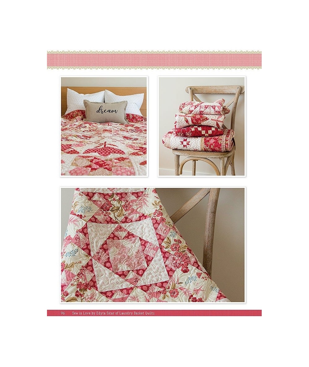Sew In Love, Edyta Sitar - Make a Love Connection with the Art of Quilting Laundry Basket Quilts - 9