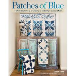 Patches Of Blue, Edyta Sitar - 17 Quilts Patterns & a Gallery of Inspiring Antique Quilts Laundry Basket Quilts - 1