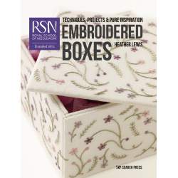 Embroidered Boxes: Techniques, Projects and Pure Inspiration, Heather Lewis Search Press - 1