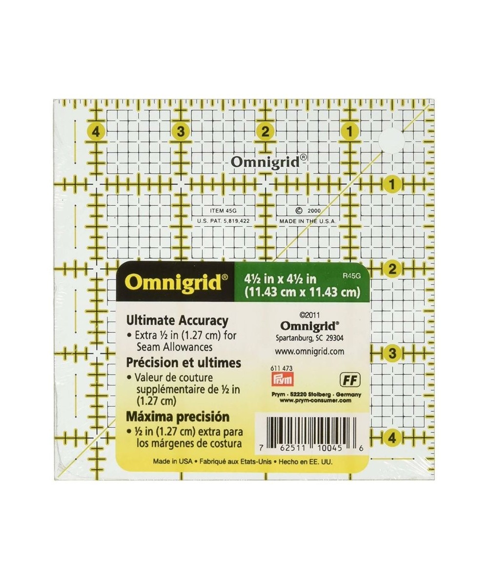 Omnigrid, Squadretta 4½x4½ pollici Omnigrid - 1
