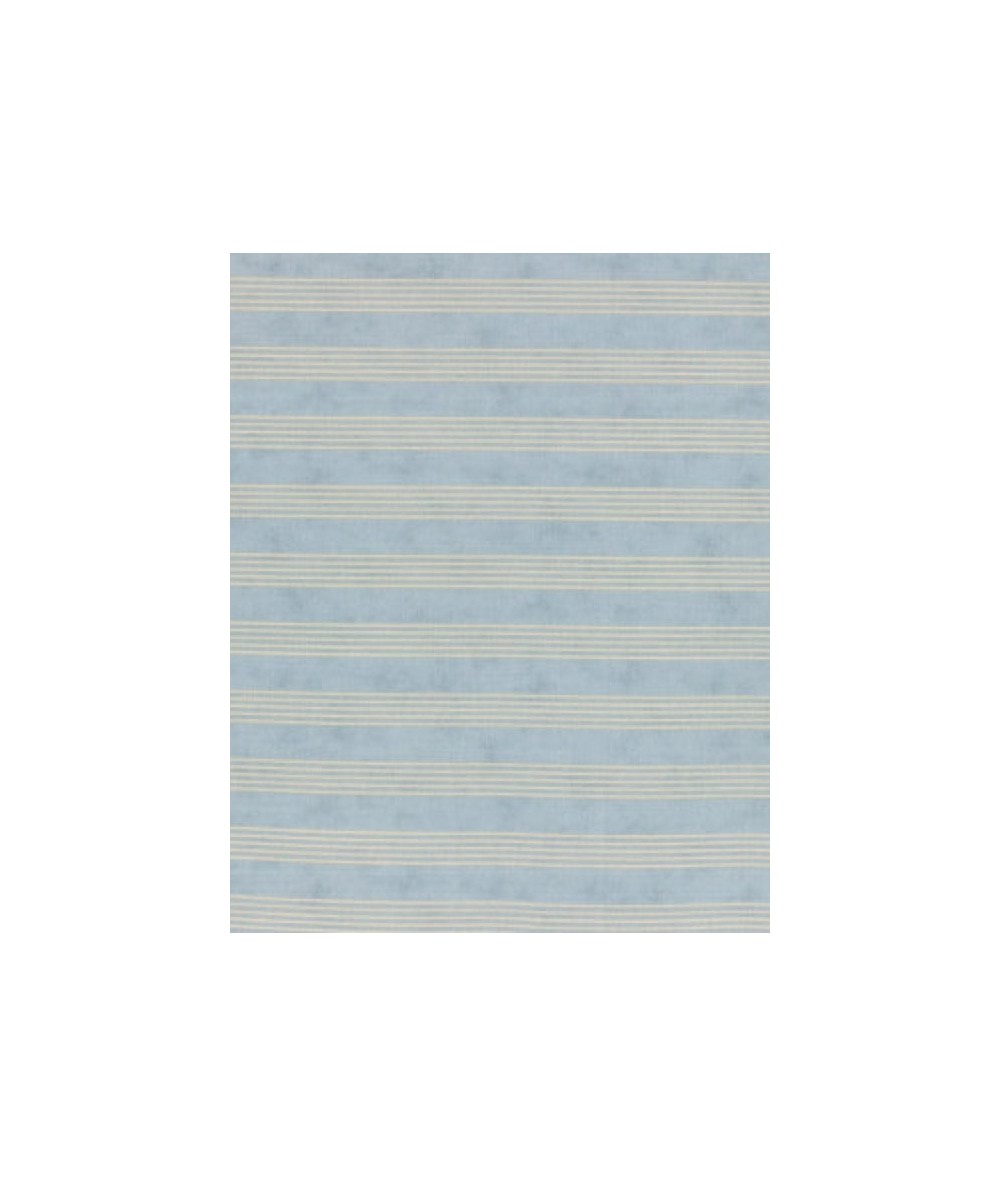Moda Fabrics Country Orchard, Tessuto Azzurro a Righe Moda Fabrics - 1