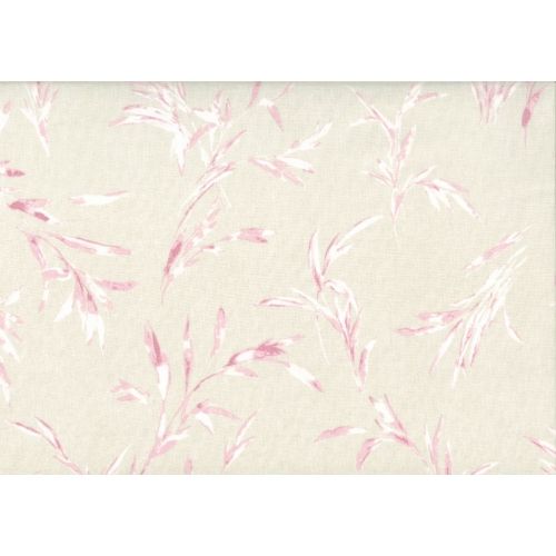 Lecien Centenary 25th by Yoko Saito, tessuto rosa con fili d'erba Lecien Corporation - 1