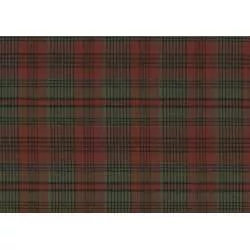 Lecien Centenary 25th by Yoko Saito, tessuto tinto in filo a quadretti grigi e rossi Lecien Corporation - 1