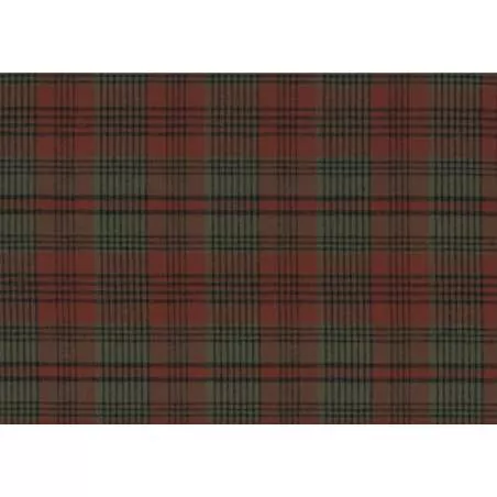 Lecien Centenary 25th by Yoko Saito, tessuto tinto in filo a quadretti grigi e rossi Lecien Corporation - 1