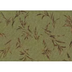 Lecien Centenary 25th by Yoko Saito, tessuto verde salvia con fili d'erba Lecien Corporation - 1