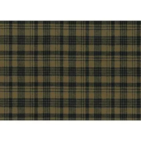 Lecien Centenary 25th by Yoko Saito, tessuto tinto in filo a quadretti blu e tortora Lecien Corporation - 1