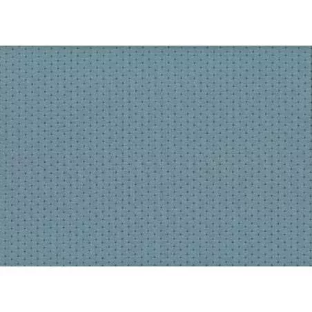 Lecien Centenary 25th by Yoko Saito, tessuto azzurro polvere a pois Lecien Corporation - 1
